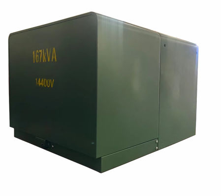 acheter 167KVA 1 support de plateforme oléiforme de transformateur de phase 24940V 14400V fabrication en ligne