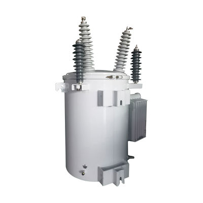 acheter 167 KVA Transformateurs immergés dans l'huile à phase unique 34,5 KV montés sur un poteau fabrication en ligne
