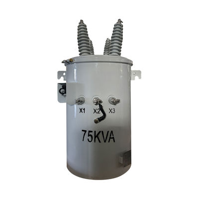 acheter Transformateur de distribution de type 75kva à pôle électrique à phase unique 34500V à 240V fabrication en ligne