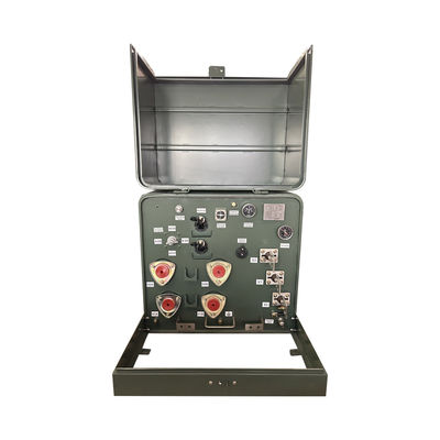 acheter 37.5kva  Single Phase Pad Mounted Distribution Transformer Oil Immersed 12000v To 240v 304 Stainless Stee fabrication en ligne