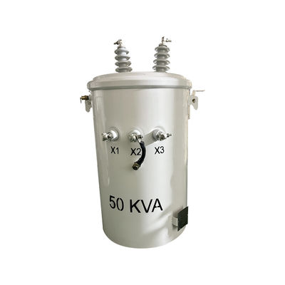 acheter Transformateurs de distribution montagés de 50kva à une seule phase à huile immergée sur pôle 12470v à 277v fabrication en ligne