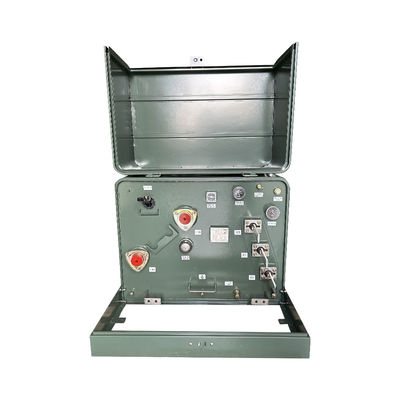 acheter 200kva Transformateur à plateau monophasique monté à l'huile immergé 5KV classe ANSI Norme IEEE fabrication en ligne