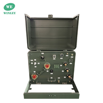 acheter 167Kva Transformateur à pad unique de phase monté Distribution résidentielle 13.8KV DOE 2016 Standard fabrication en ligne