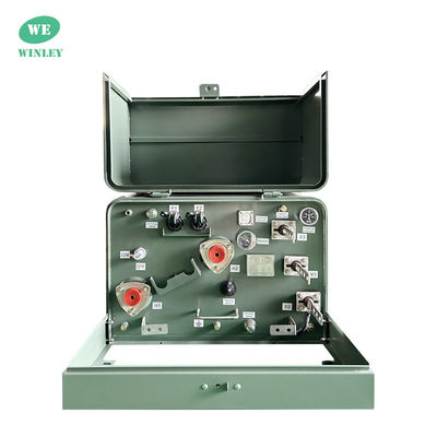 acheter UL Listed 25 kVA SinglePhase Pad Mounted Transformer 13200V To 240V Oil Immersed Power Electrical Distribution  Transformer fabrication en ligne