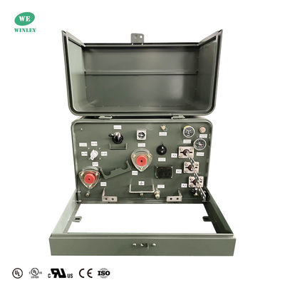 acheter UL 37.5KVA 13800V à 240/120V Transformateur de distribution immergé dans l'huile Transformateur monophasé monté sur une plaque fabrication en ligne