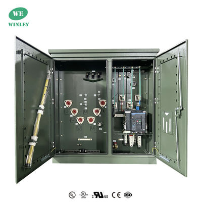 acheter UL 350KVA Transformateur à plateau résidentiel 3 Phse Oil immergé 12470V à 208Y ANSI C57 fabrication en ligne