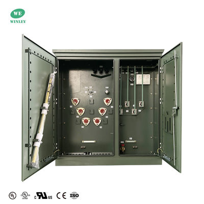 acheter Transformateur sur socle triphasé de 150 kVA certifié UL, à immersion dans l'huile, de distribution, 12,470 V à 480 V, conforme aux normes ANSI IEEE CSA DOE2016 fabrication en ligne