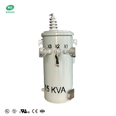 acheter Transformateur à pôle monté à 15 KVA, à phase unique, à huile immergée, de 13,8 KV à 120 V fabrication en ligne