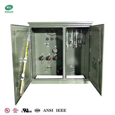 acheter 500Kva Three Phase Pad Mounted Transformer Radial Feed 12.87KV To 240V Multi‑Tap Voltage Regulation UL‑Certified fabrication en ligne