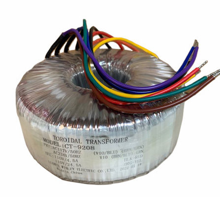 C.A. toroïdal 4.5A du transformateur 234V 110V d'isolement monophasé 1000VA