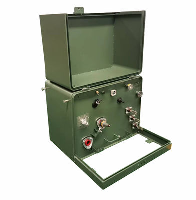 75KVA monophasé 19920V monté par Transformer Pad oléiforme 34500V