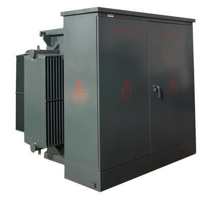 La protection 2500KVA a monté l'alimentation oléiforme de boucle du transformateur 13800V 124700V