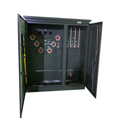 Transformateur triphasé 4160v à 480v de bâti de protection de 1 Mva vers le bas
