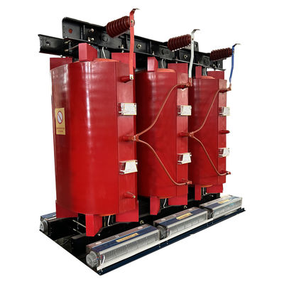 Transformateur à trois phases en résine moulée de type sec de 6500K 33KV à 0,9KV