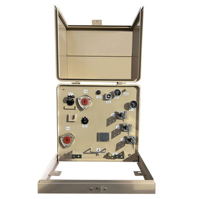 La protection immergée dans l'huile monophasé 50KVA a monté le transformateur 120 240V