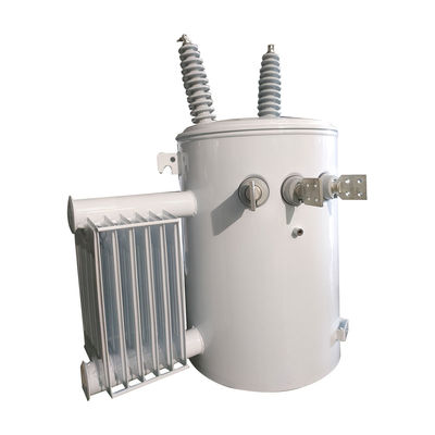 Transformateurs de distribution de type huile montagés sur un pôle à phase unique 50kva 13,2kV