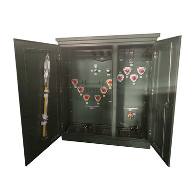 Transformateur immergé dans l'huile monté sur un tampon à 3 phases de 1000 Kva 34500V à 208V