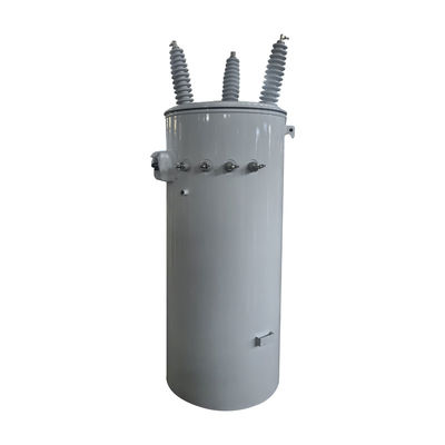 112.5Kva Pôle aérien à trois phases Transformateur de distribution monté Huile immergée 35KV