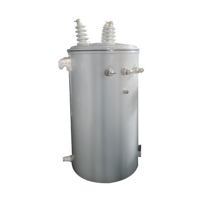 Transformateur de distribution de type huile monté sur un pôle monophasé de 100 KVA