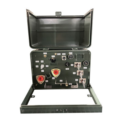 IEEE CSA Normes de la CEI alimentation en boucle à plat de transformateur monteur à phase unique Type d'huile 4160V à 240V 37,5Kva