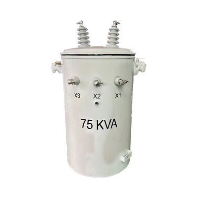 Transformateur électrique à double enroulement 34.5kv 75kva