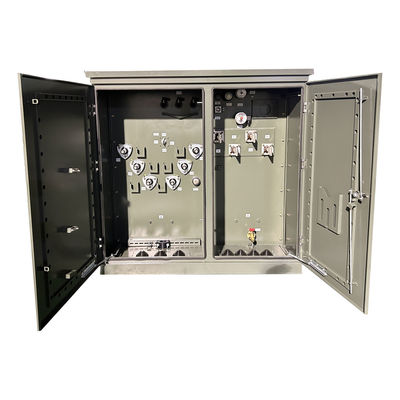1000kva Transformateur à trois phases monté sur un tampon Pas à pas vers le bas 12470v à 480y/277