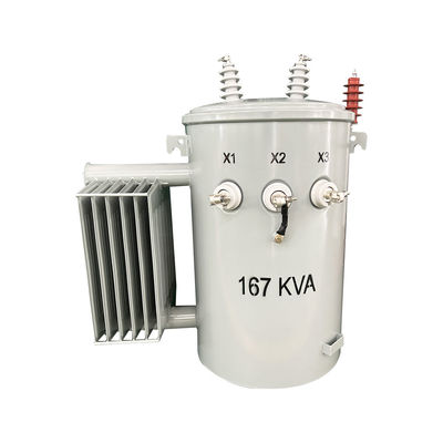 Transformateur de distribution monopôle à un pôle en phase descendante 12470V à 277/480V ANSI / IEEE