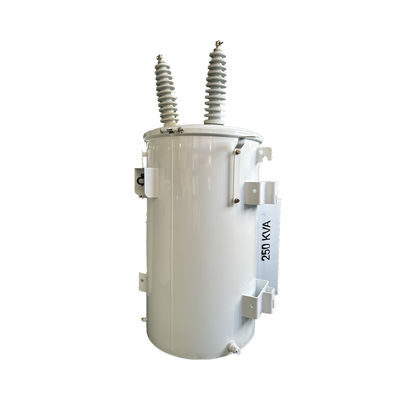 Transformateur à pôle électrique à phase unique de 50kva Distribution 12470v à 120v