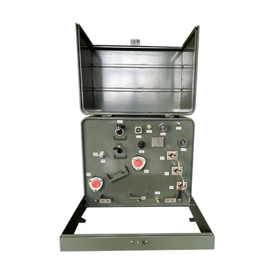 50KVA Transformateur à plateau monteur à phase unique alimentation radiale ANSI Norme IEEE 34500V à 120V