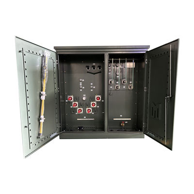 Transformateur monté sur une plaque à trois phases de 1000 Kva de 34500V à 480Y/277 Certification UL
