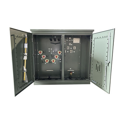 Transformateur électrique monté sur le tampon avant en 3 phases en direct de 750kva à 480v 304 en acier inoxydable FR-3 Oil