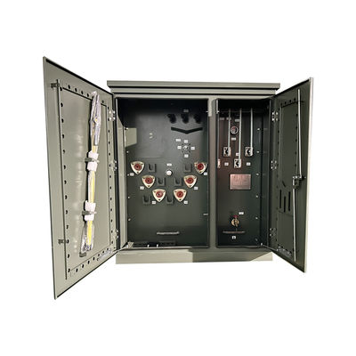 112.5kva Transformateur à trois phases monté sur un tampon Transformateurs électriques de 12000V à 208V Répondre aux normes ANSI CSA 2016