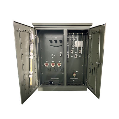 150kva Transformateur à trois phases monté sur une plaque d'alimentation radiale 12470V à 208Y Certification UL