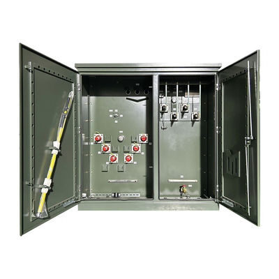 Transformateur de type huile électrique monté sur une plate-forme en 3 phases de classe 1500kva 35kv