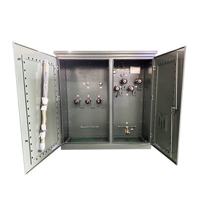 Transformateur de distribution d'énergie monté sur une plate-forme en 3 phases de 2500kva 24,94KV à 4160V ANSI