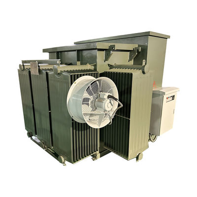 2500 Kva Transformateur à trois phases monté sur une plaque pas à pas de 12470v à 480v Certification UL