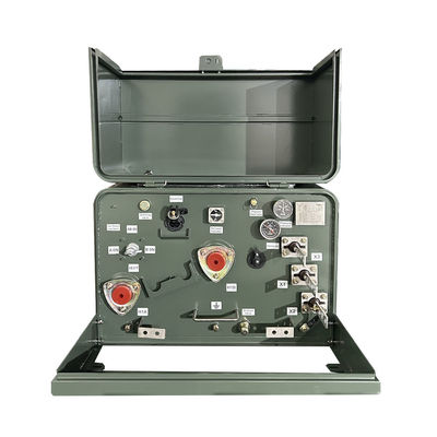 50kva Transformateur à plateau monophase monté à l'huile immergée Distribution électrique de la puissance ANSI Norme IEEE