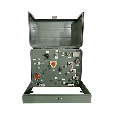 Transformateur montagé à une seule phase de 100kva Transformateur de puissance descendante de 4160V à 240V ANSI / IEEE C57