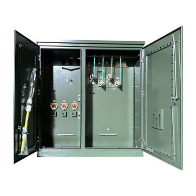 Transformateur à 3 phases monté sur une plate-forme de 1500 Kva, double primaire, certifié UL ANSI C57 12470V à 480V