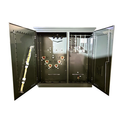 Transformateur monté sur une plate-forme en 3 phases de 2500 KVA de 12000V à 120V certifié selon les normes ANSI IEEE UL