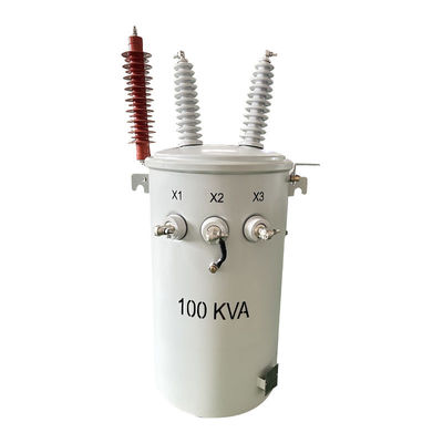 167 Kva Puissance du transformateur montagé sur pôle à phase unique 35KV ANSI / Norme IEEE C57.12.20