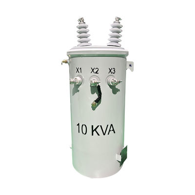 10 Kva Transformateur à pôle unique monté Distribution aérienne 12.470KV Répond aux normes DOE 2016 CSA ANSI/IEEE
