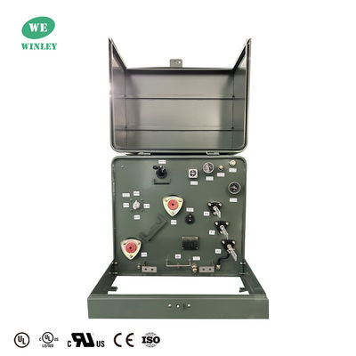 Transformateur à plateau unique en phase rempli de liquide 100Kva 12470GrdY/7200 DOE 2016 Notes d'efficacité