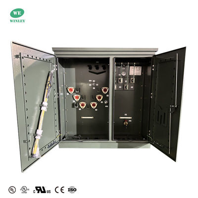 Transformateur monté sur un tampon de 500 KVA à trois phases 8320V à 480Y/277