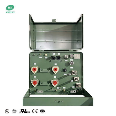 Transformateurs montagés sur un tampon à phase unique de 25 Kva pour la distribution d'énergie de 4160 V à 120 V