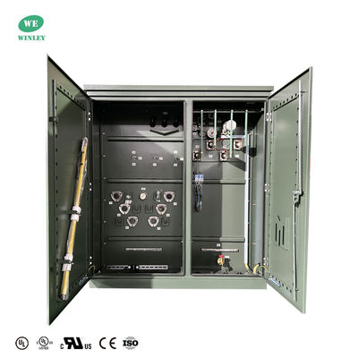 Transformateur de distribution triphasé immergé dans l'huile, monté sur socle, 2500 kVA, 34,5 kV, normes ANSI IEEE