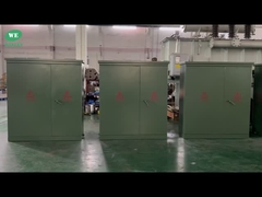 Transformateur monté sur plateau à trois phases de 150 kW