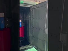 Transformateur moulé en résine de type sec 2000 kVA IP55 extérieur, boîtier en acier inoxydable 304