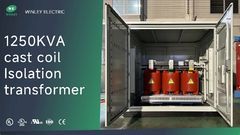 Transformateurs secs en résine coulée de 1250 kVA, isolation 480 V, norme IEEE ANSI